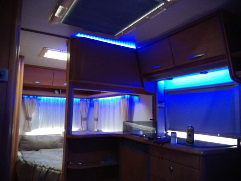 Instalace LED osvětlení do karavanu